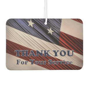 Désodorisant Pour Voiture États-Unis Anciens combattants patriotique drapeau