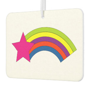 Désodorisant Pour Voiture Étoile et arc-en-ciel
