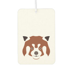 Désodorisant Pour Voiture Face de panda rouge