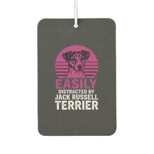 Désodorisant Pour Voiture Facilement Distrait Par Jack Russell Terrier