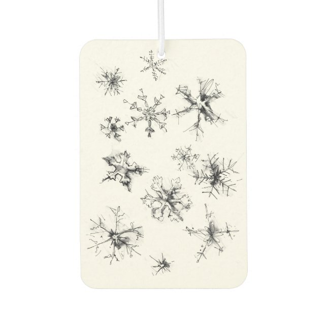 Désodorisant Pour Voiture Flèches de neige en chute délicate (Devant)