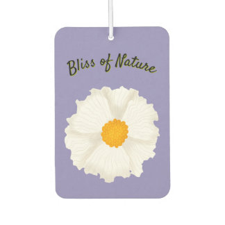 Désodorisant Pour Voiture Fleur de pavot blanche