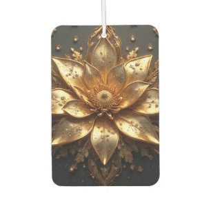Désodorisant Pour Voiture Fleur d'Or Luxueuse