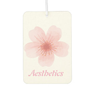 Désodorisant Pour Voiture Fleur rose esthétique