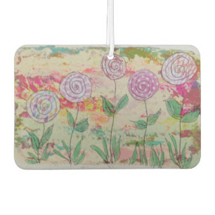 Désodorisant Pour Voiture Fleurs Lollipop