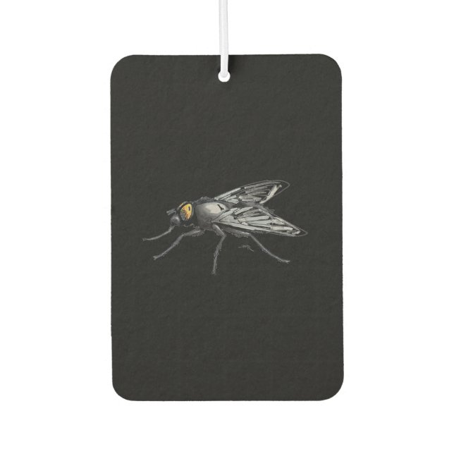 Désodorisant Pour Voiture Fly Buddy gigantesque mouche noir voiture désodori (Devant)