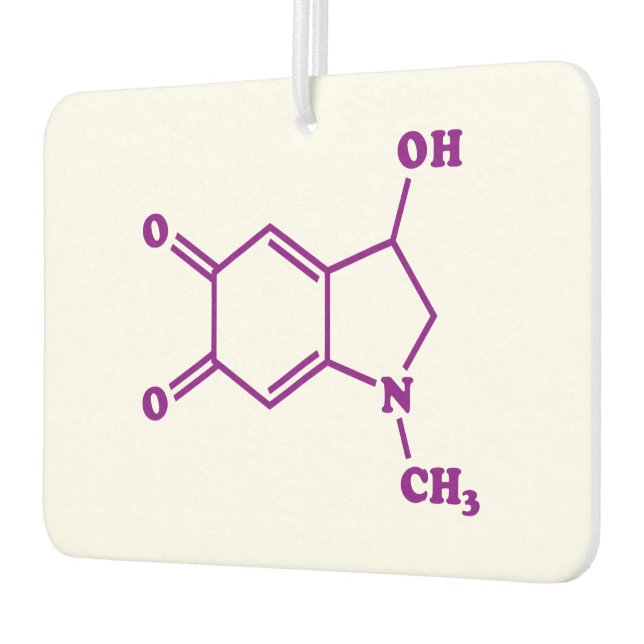 Désodorisant Pour Voiture Formule chimique moléculaire adrénochrome (Gauche)