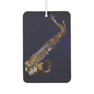 Désodorisant Pour Voiture Fraîcheur d'air de voiture avec saxophone