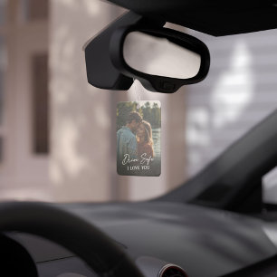 Désodorisant Pour Voiture Fraîcheur d'air de voiture photo personnalisée