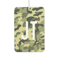 Fraîcheur d'air personnalisé - Initiales de camouf