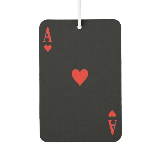 Désodorisant Pour Voiture Fraîcheur d'air sur mesure - As of Hearts (Devant)