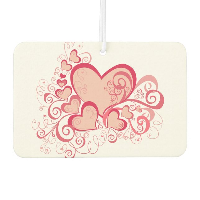 Désodorisant Pour Voiture Fraîcheur de voiture Saint Valentin (Devant)