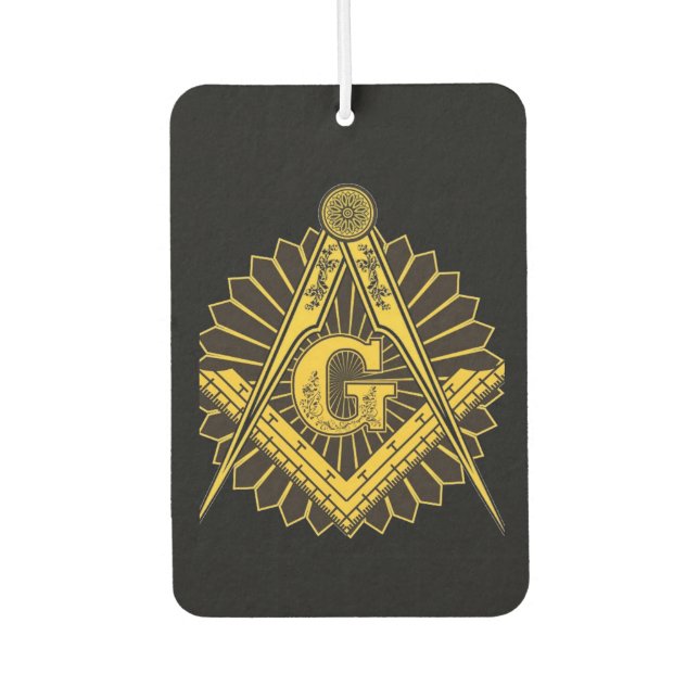 Désodorisant Pour Voiture Freemason (Devant)