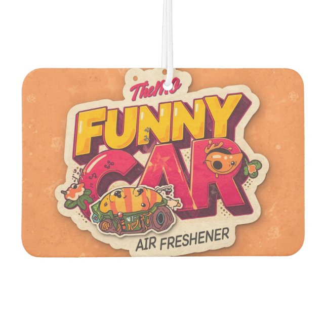 Désodorisant Pour Voiture Fresh & Funny™ – Hilarious Car Air Fresheners (Devant)