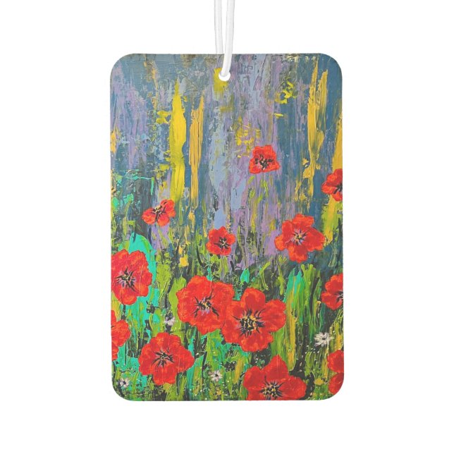 Désodorisant Pour Voiture Freshener à air de pavot (Dos)