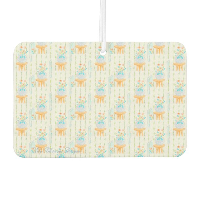 Désodorisant Pour Voiture Freshener à air floral (Devant)