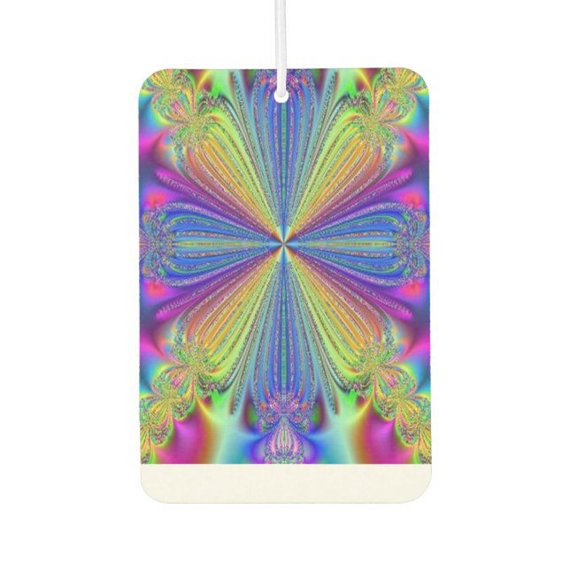 Désodorisant Pour Voiture Freshener à air Rainbow Heart (Devant)