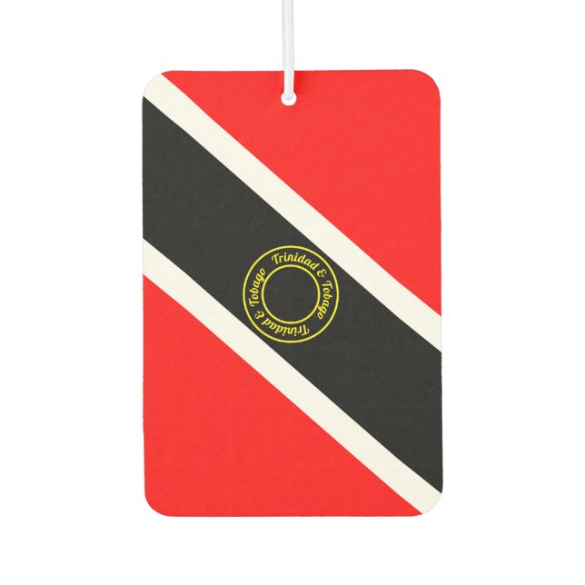 Désodorisant Pour Voiture Freshener Air Trinidad and Tobago (Devant)