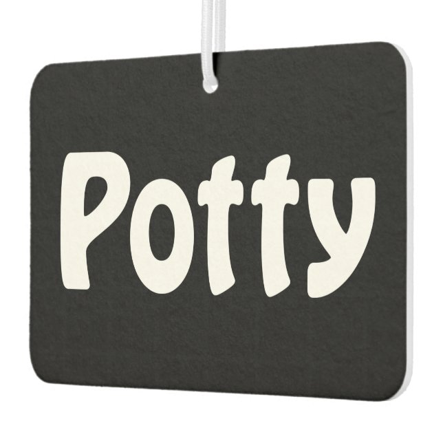 Désodorisant Pour Voiture Freshener de l'air Potty (Gauche)