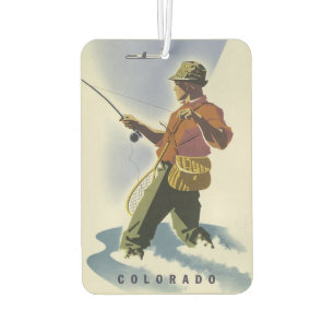 Désodorisant Pour Voiture Freshner d'air d'affiche de Vintage voyage du