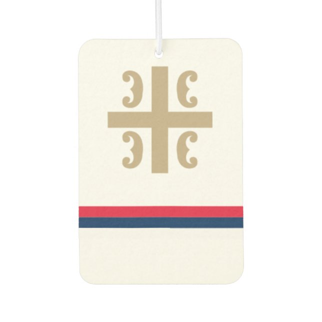 Désodorisant Pour Voiture Freshner pour la voiture Serbie (Devant)