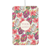 Fruit de dragon Floral Tropical Moderne Vert Palmi