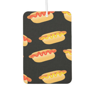 Désodorisant Pour Voiture Fun Hot Dogs Motif
