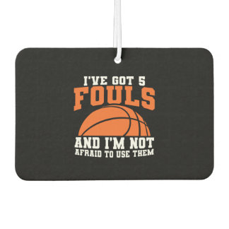 Désodorisant Pour Voiture Funny Basketball