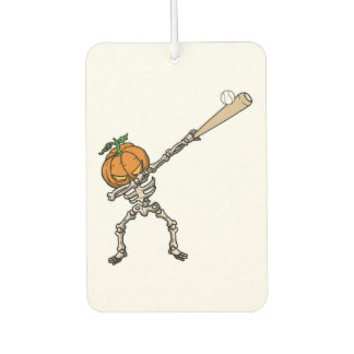 Désodorisant Pour Voiture Funny Dabbing Pumpkin Head Baseball Gift Idea