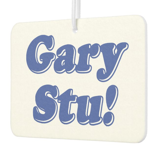 Désodorisant Pour Voiture Gary Stu ! (Gauche)