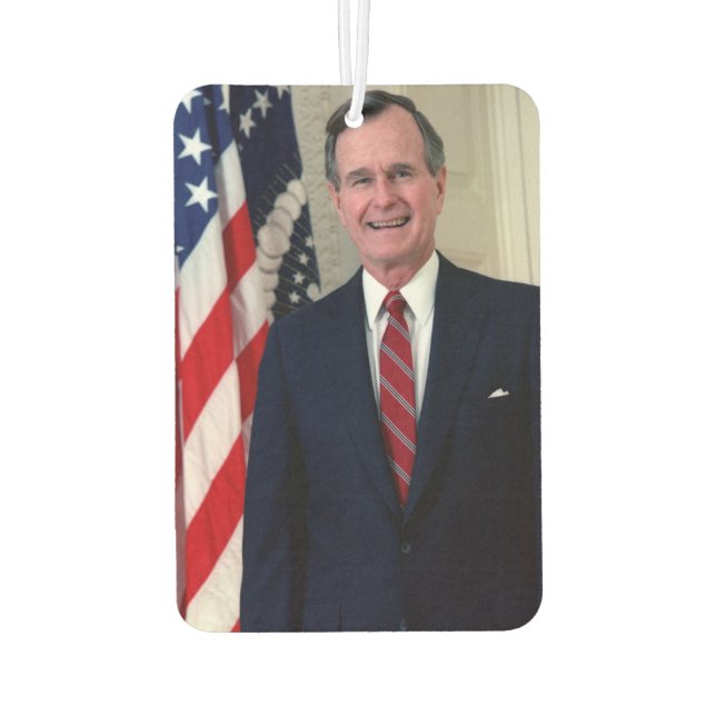Désodorisant Pour Voiture George H. W. Bush (Dos)