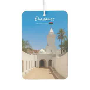 Désodorisant Pour Voiture Ghadamès, Libye - Mosquée Blanche