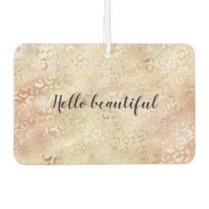 Désodorisant Pour Voiture Glam Gold Rose