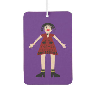 Désodorisant Pour Voiture Gothique Halloween Vampire Lady