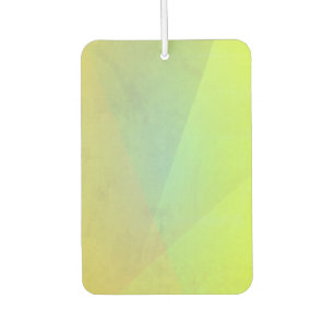 Désodorisant Pour Voiture Gradation géométrique jaune moderne