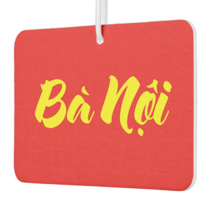 Désodorisant Pour Voiture Grand-mère vietnamienne (paternelle) - Bà Noi