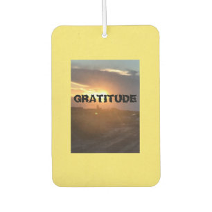 Désodorisant Pour Voiture Gratitude