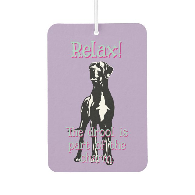Désodorisant Pour Voiture Great Dane Air Fresheners  (Devant)