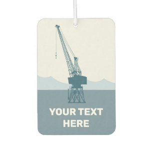 Désodorisant Pour Voiture Grue du chantier naval