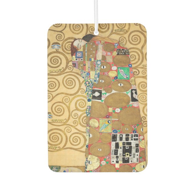 Désodorisant Pour Voiture Gustav Klimt - Réalisation, Stoclet Frieze (Devant)