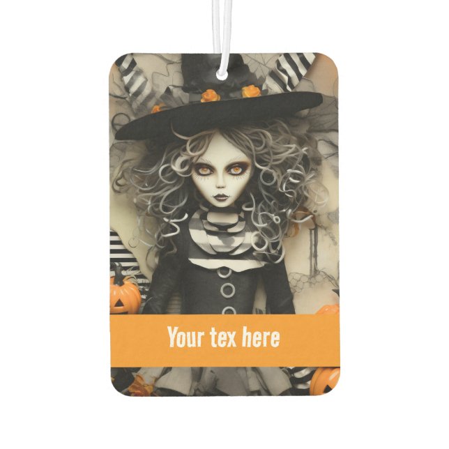 Désodorisant Pour Voiture Halloween Witch (Dos)
