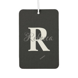 Désodorisant Pour Voiture HAMbyWG - Coeur avec monogramme