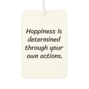 Désodorisant Pour Voiture Happiness Air Freshener