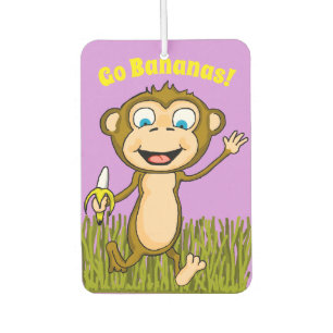 Désodorisant Pour Voiture Happy Monkey Air Freshener