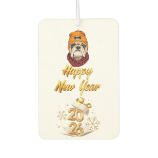 Désodorisant Pour Voiture happy new year 2026