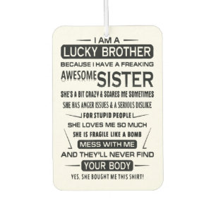 Désodorisant Pour Voiture I. A. Lucky Brother Christmas
