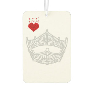 Désodorisant Pour Voiture I Heart American Pageant Iconic Crown