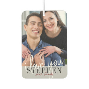 Désodorisant Pour Voiture I Love You Valentine's Day Photo
