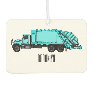 Désodorisant Pour Voiture Illustration de camion à ordures