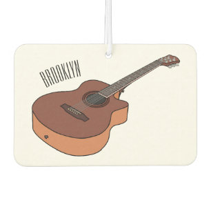 Désodorisant Pour Voiture Illustration de guitare acoustique